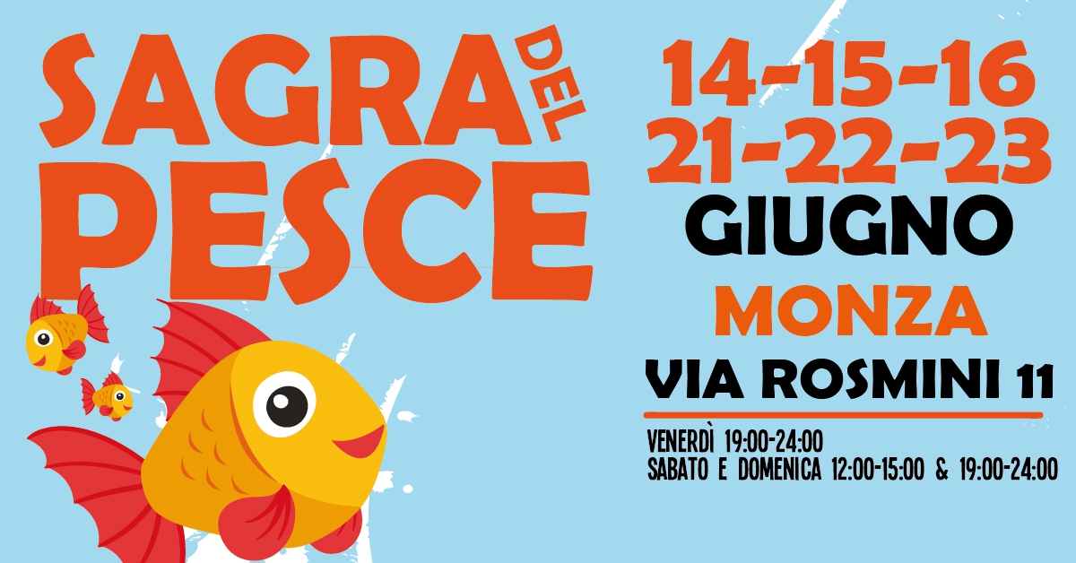 Monza: la Sagra del Pesce è un successo. Il grande evento gastronomico si ripeterà il prossimo weeken