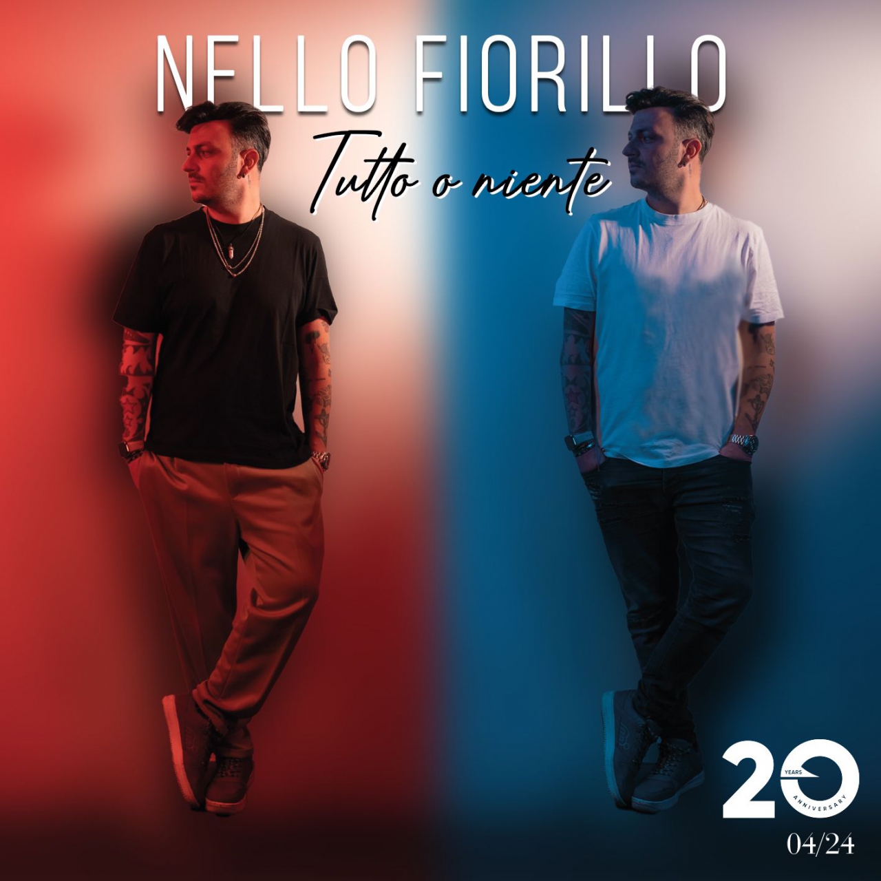 Nello Fiorillo celebra 20 anni di carriera con l’album “Tutto o niente”